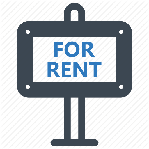 For, Rent, Sign Icon