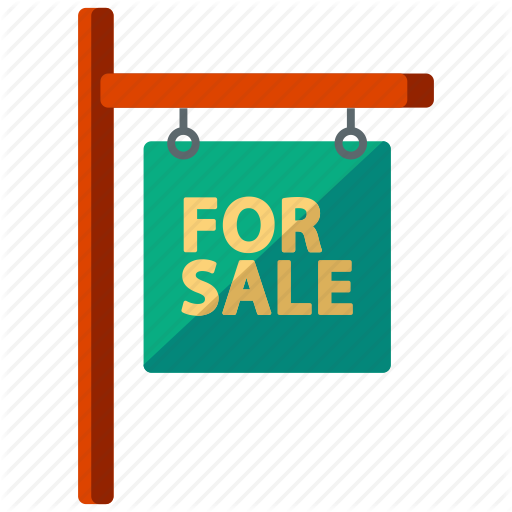 For, Sale, Sign Icon
