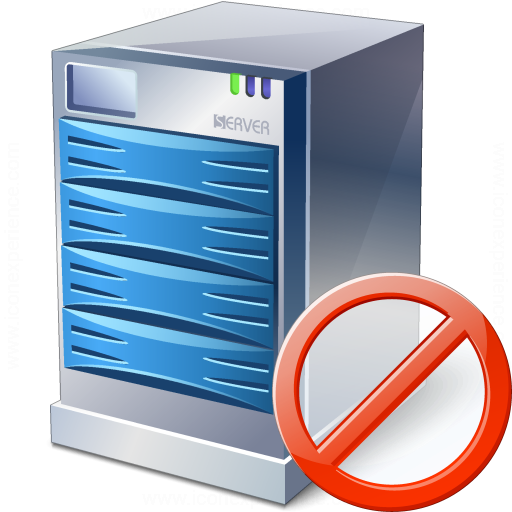Iconexperience V Collection Server Forbidden Icon