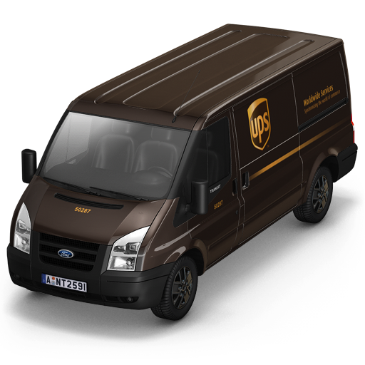 Ups Van Front Icon Container Cargo Vans Iconset Antrepo