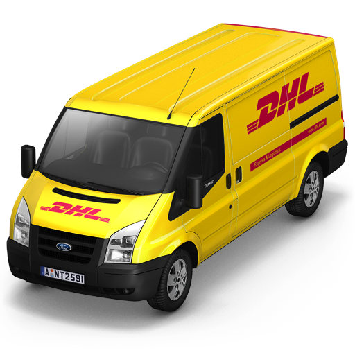 Dhl, Front Icon Free Of Container Cargo Vans Icons