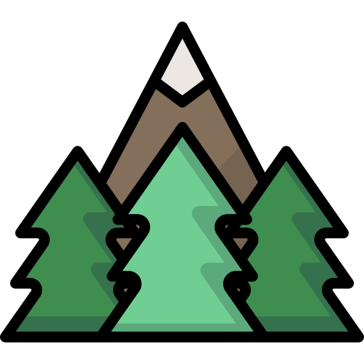 Forest Mountain Png Icon