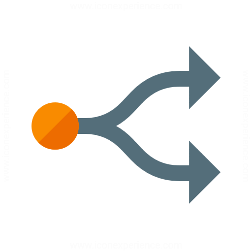Iconexperience G Collection Graph Fork Icon