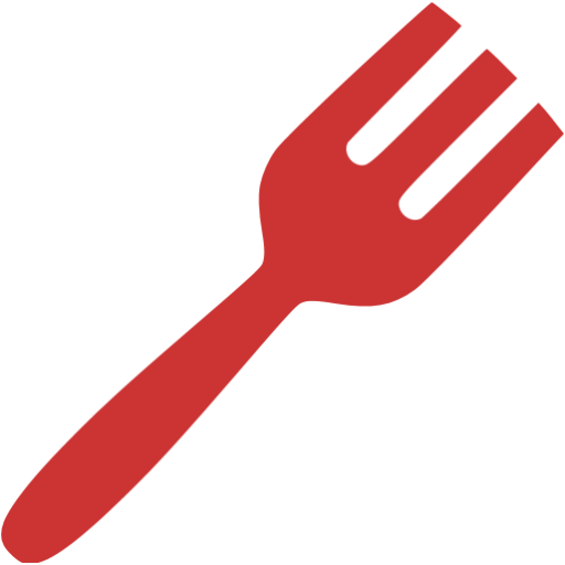 Persian Red Fork Icon