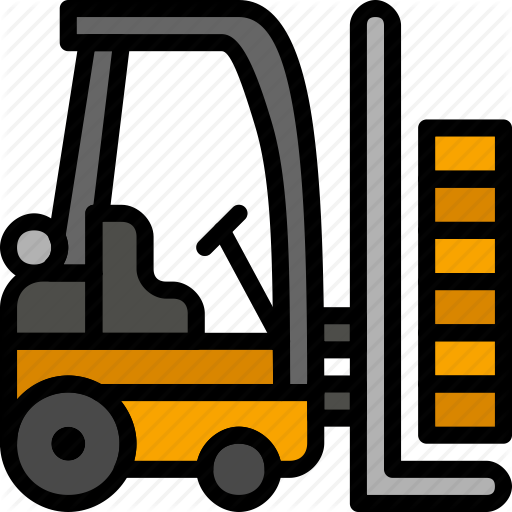 Forklift, Transport, Vehicle Icon