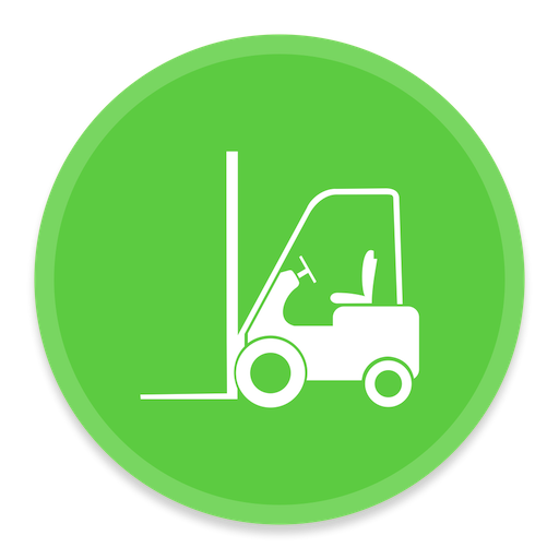 Forklift Icon Button Ui