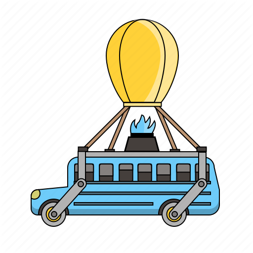 Battle, Bus, Car, Fortnite Icon