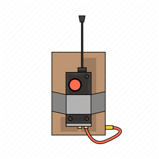 Battle, Explosive, Fortnite, Pubg, Remote, Royale, Weapon Icon