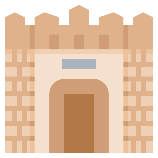 Building, Fortress, Landmark, Nis Icon