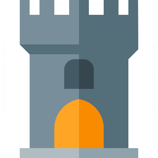 Iconexperience G Collection Fortress Tower Icon