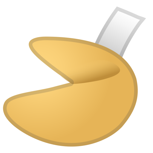 Fortune Cookie Icon Noto Emoji Food Drink Iconset Google