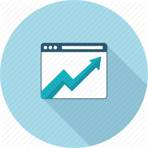 Internet, Long Shadow, Page, Rank, Seo, Website Icon