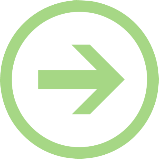 Guacamole Green Right Round Icon