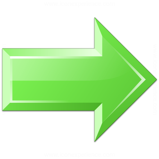 Iconexperience V Collection Arrow Right Green Icon