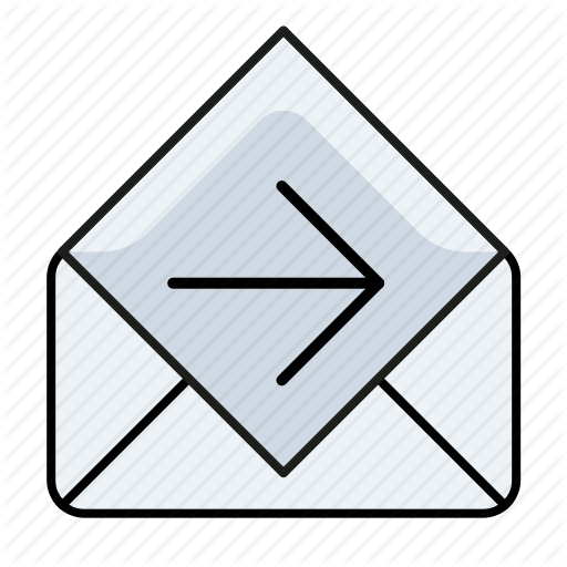 Email, Email Forward, Mail Forwards, Read Icon