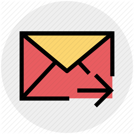 Email, Forward, Letter, Mail, Message, Right Arrow Icon