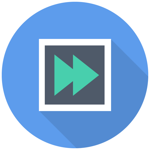 Forward Icon Free Flat Multimedia Iconset Designbolts