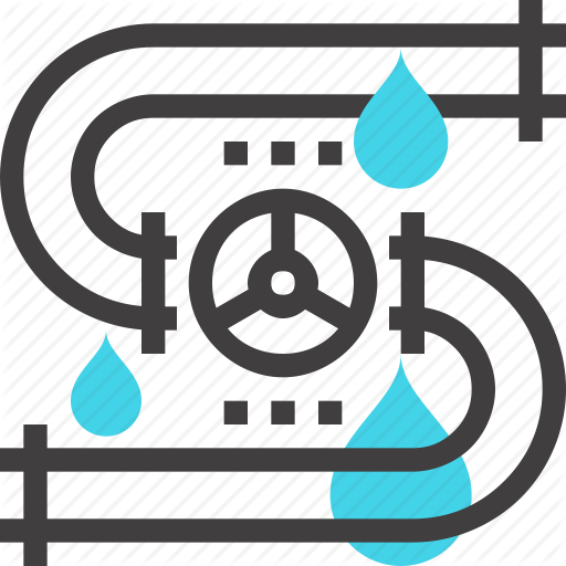 Fossil, Fuel, Gas, Oil, Pipe, Pipeline, Transportation Icon