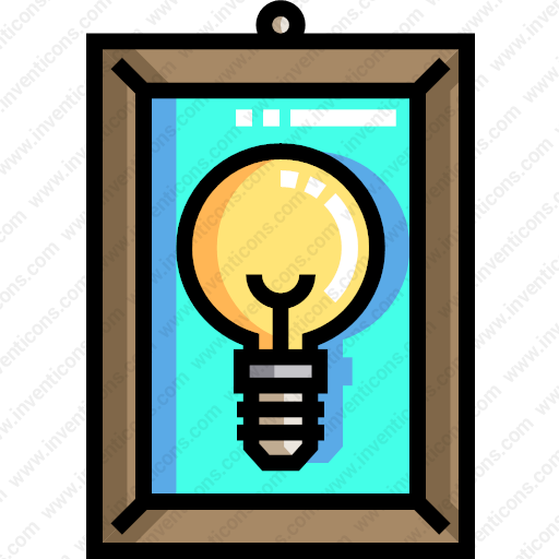 Download Miscellaneous,picture,frame,light,bulb,decorative,art