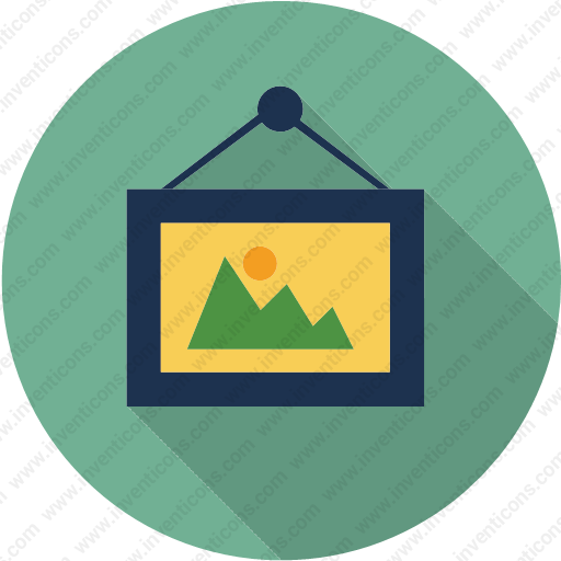 Download Pictures,gallery,image,photo,pic,frame Icon Inventicons