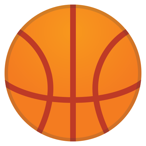 Basketball Icon Free Of Noto Emoji Activities