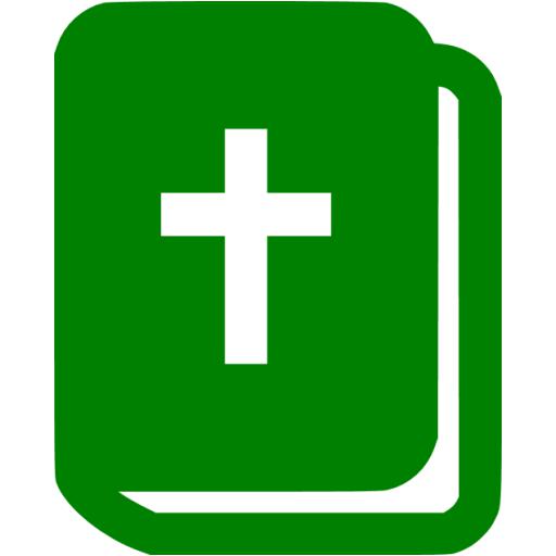 Green Holy Bible Icon