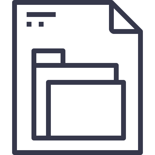 Document, Folder Icon Free Of And Document Black And White Icons