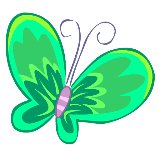 Green, Butterfly Icon Free Of Nature Icons