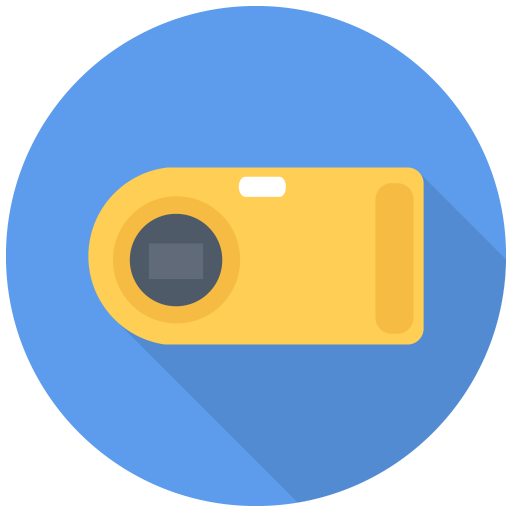 Point Shoot Camera Icon Free Flat Multimedia Iconset Designbolts