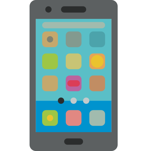 Android, Mobile, Phone, Smartphone Icon Free Of Colored Hand Phone
