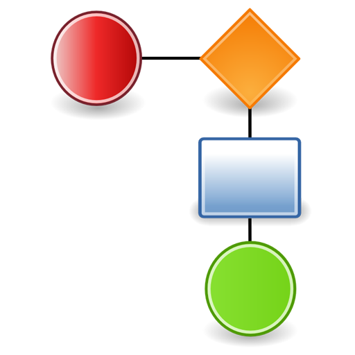 Work Flow Diagram Icon Download Free Icons