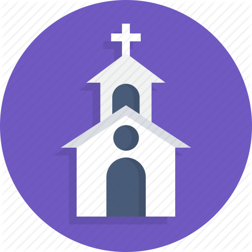 Church, Heart, Love, Marriage, Wedding Icon