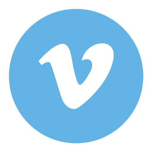 Circle, Vimeo Icon