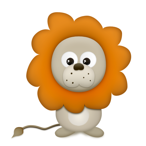 Cute Lion Icon