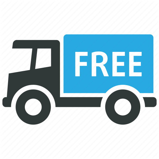 Delivery, Free, Shipping, Truck Icon