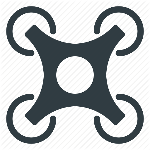 Drone, Fly, Quadcopter, Technology Icon