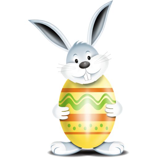 Yellow Bunny Egg Icon, Comes