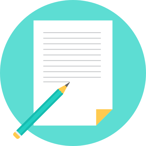 Beautiful Writing Free Education Icons