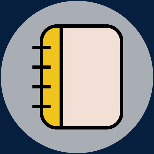 Education Icons Hand Painted Picture Of Students, Education