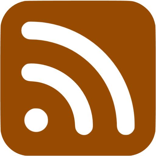Brown Rss Icon