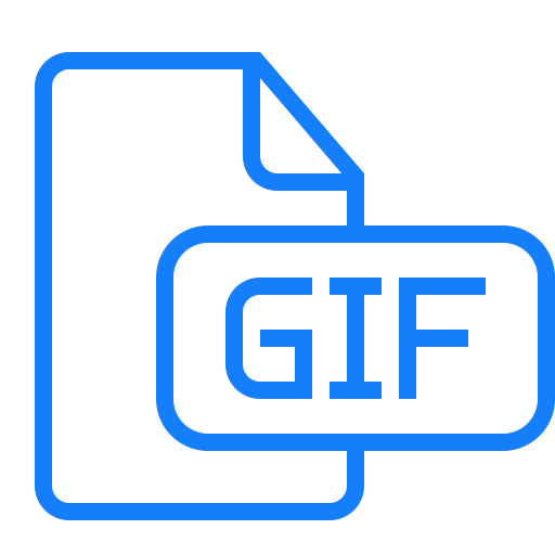 Document, File, Gif Icon