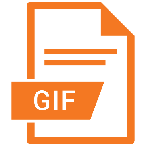 Extension, File, Format, Gif Icon
