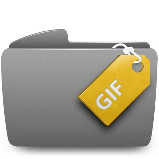 Folder, Gif Icon
