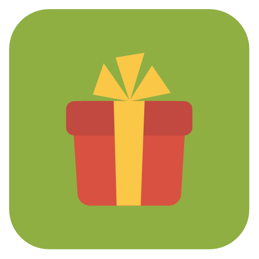 Gift Icon Flat Christmas Iconset Fps