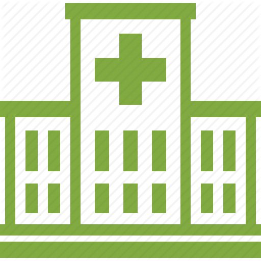 Clinic, Healthcare, Hospital Icon
