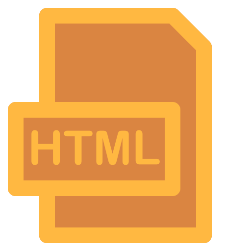 Document, File, Format, Html, Type Icon