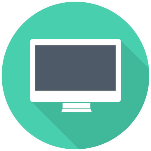 Imac Icon Free Flat Multimedia Iconset Designbolts