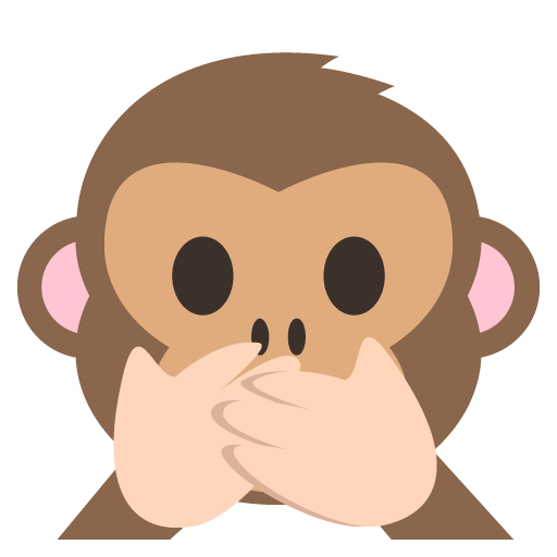 Speak No Evil Monkey Emoji Vector Icon Free Download Vector