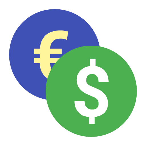 Currency Converter, Exchange, Finance Icon With Png And Vector