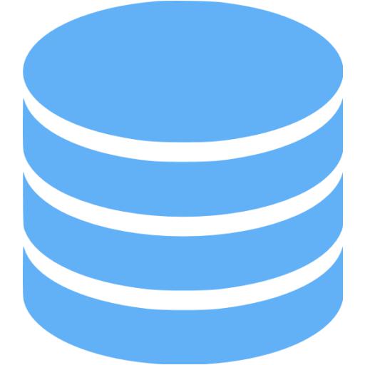 Tropical Blue Database Icon